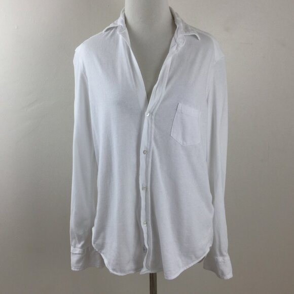 Frank & Eileen Tee Lab White Button Up Shirt xs - Picture 10 of 11